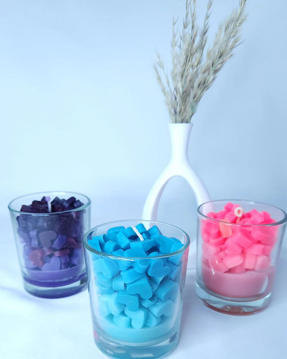 Heart Chunk Candle Jar 💖