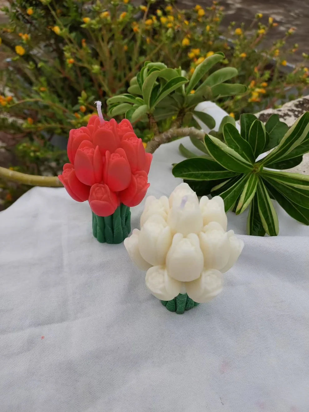 Tulip Bouquet Candle🌷