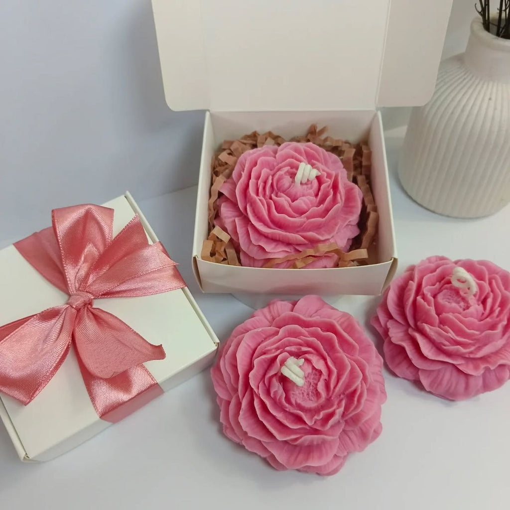Peony Flower Candle🌸
