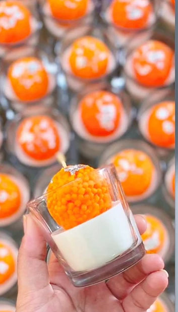 Laddu Shot Glass Candle