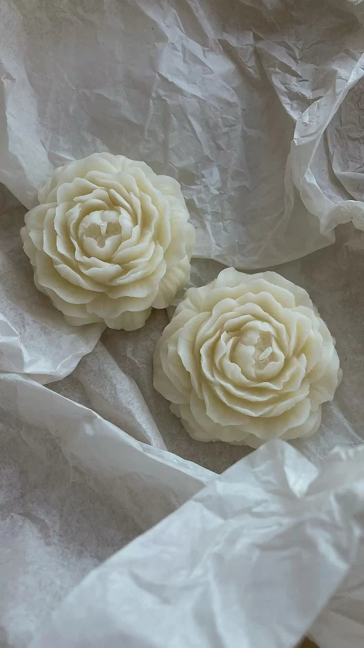Peony Flower Candle🌸