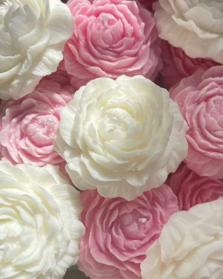 Peony Flower Candle🌸